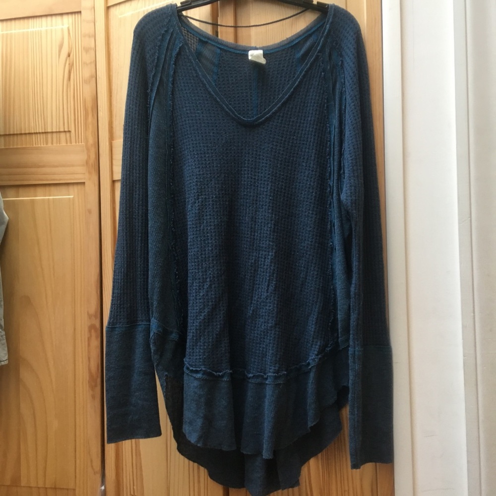 Free People, Thermal Top, Size XL